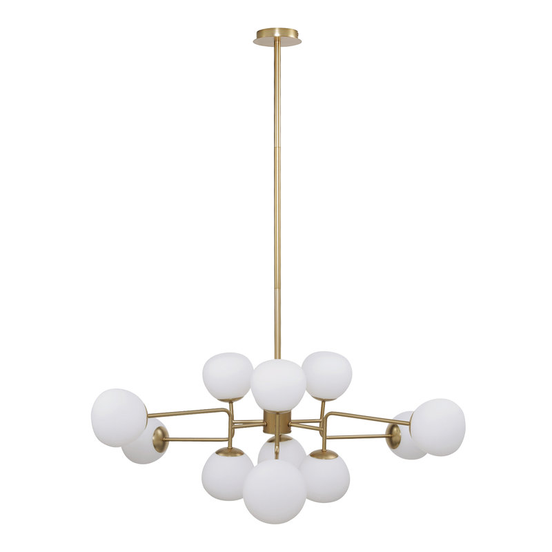 Cedillo 8 Light Sputnik Geometric Chandelier Cedillo 8 Light Sputnik Geometric Chandelier